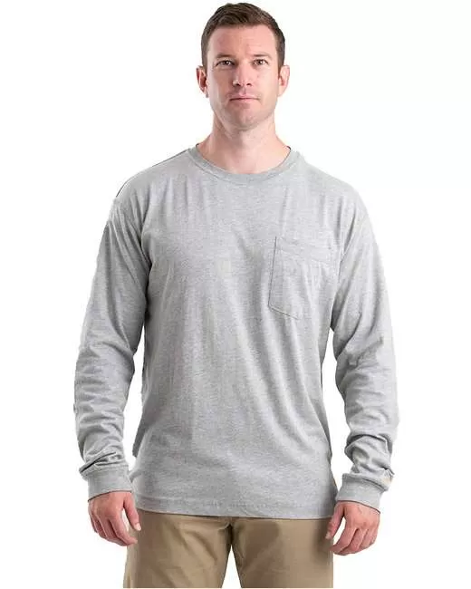 Berne BSM40T Tall Performance Long-Sleeve Pocket T-Shirt