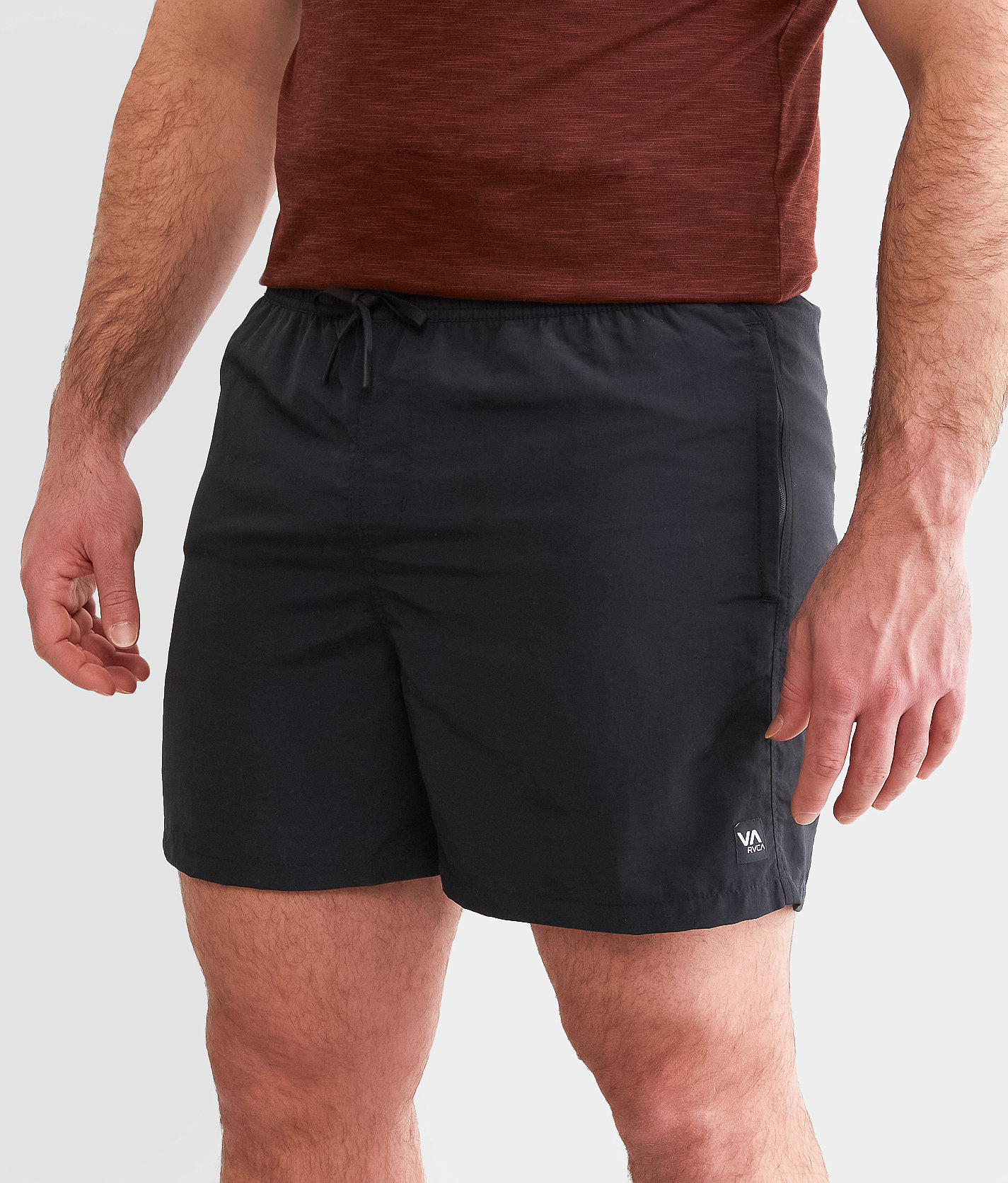 RVCA Outsider Basecamp Training Short - Men's Activewear in Black