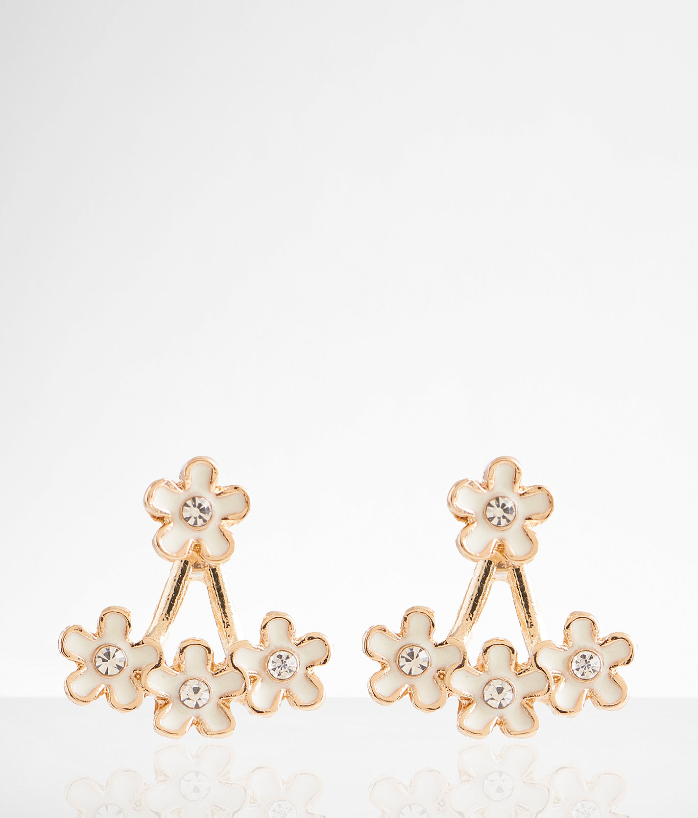 boutique by BKE Flower Earring - Women's Jewelry in Gold