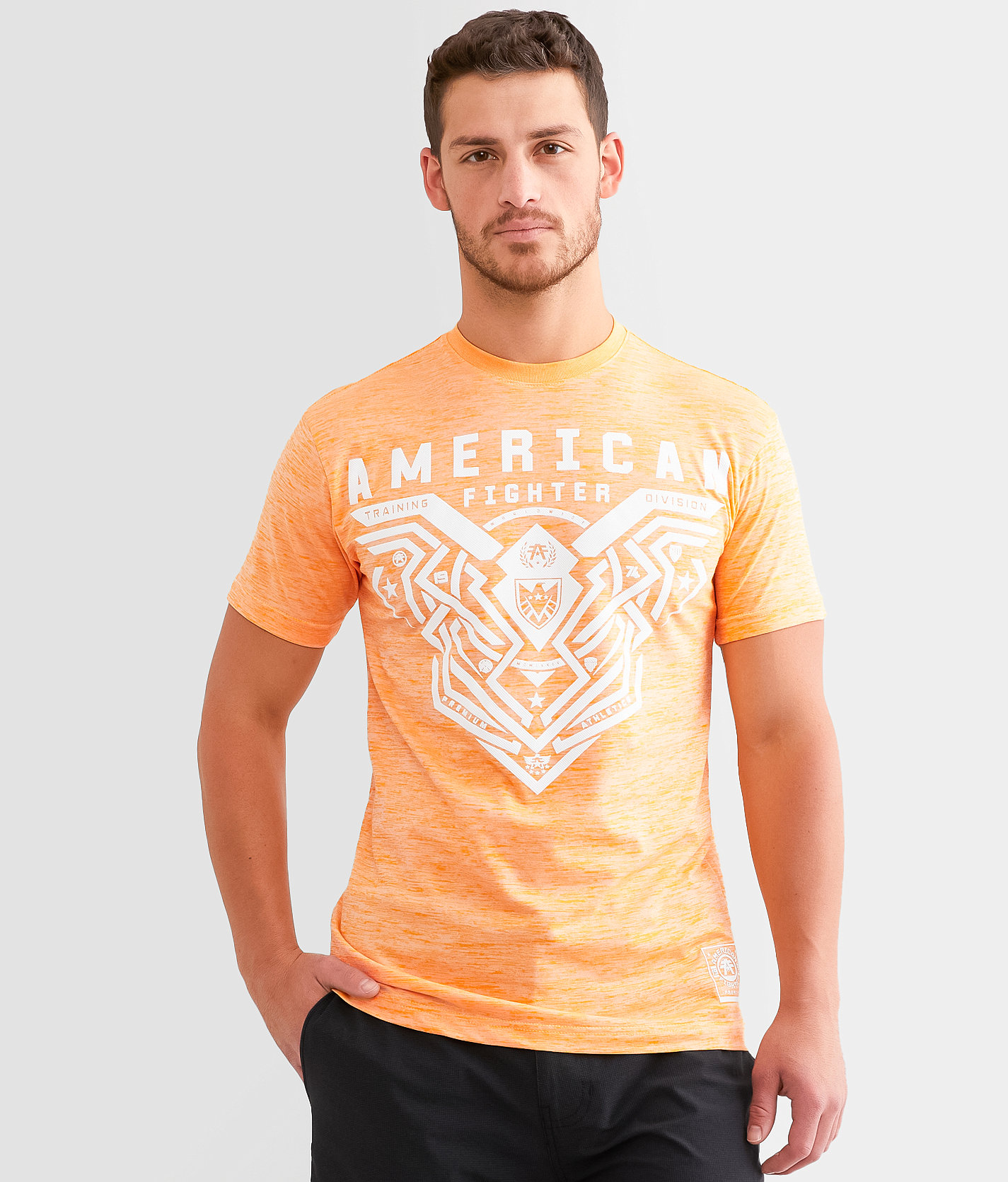American Fighter Brimley T-Shirt - Men's T-Shirts in Blazing Orange