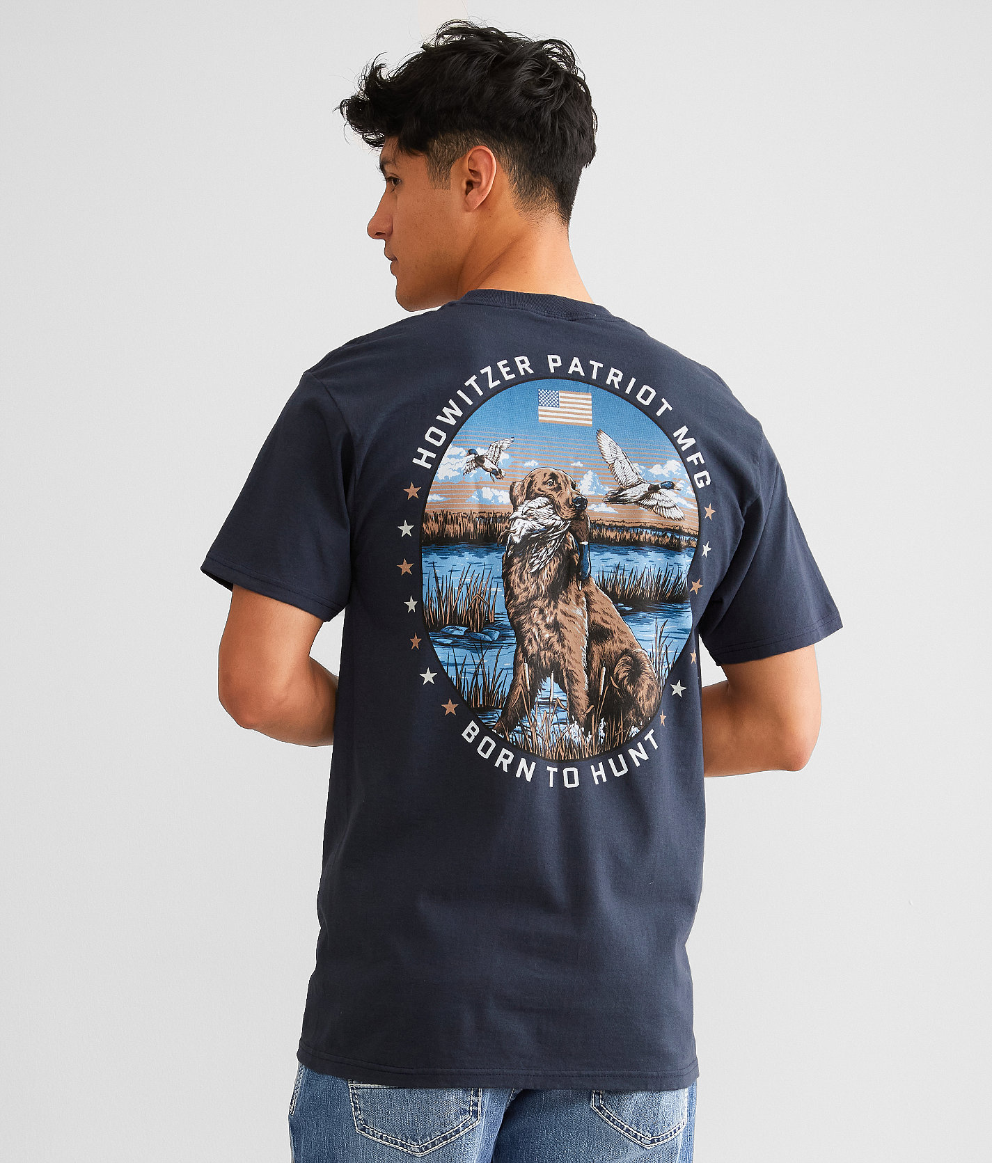 Howitzer Hunter T-Shirt - Men's T-Shirts in Navy