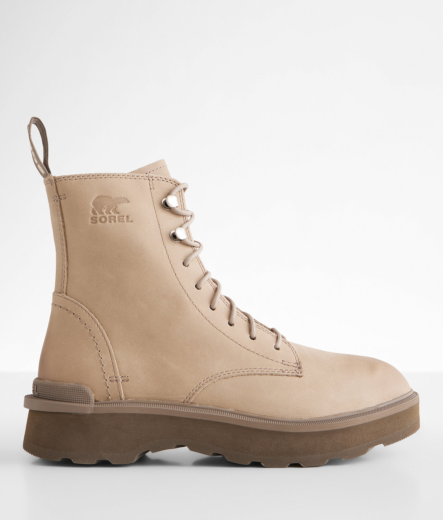 Sorel Hi-Line Chelsea Leather Boot - Women's Shoes in Omega Taupe Major