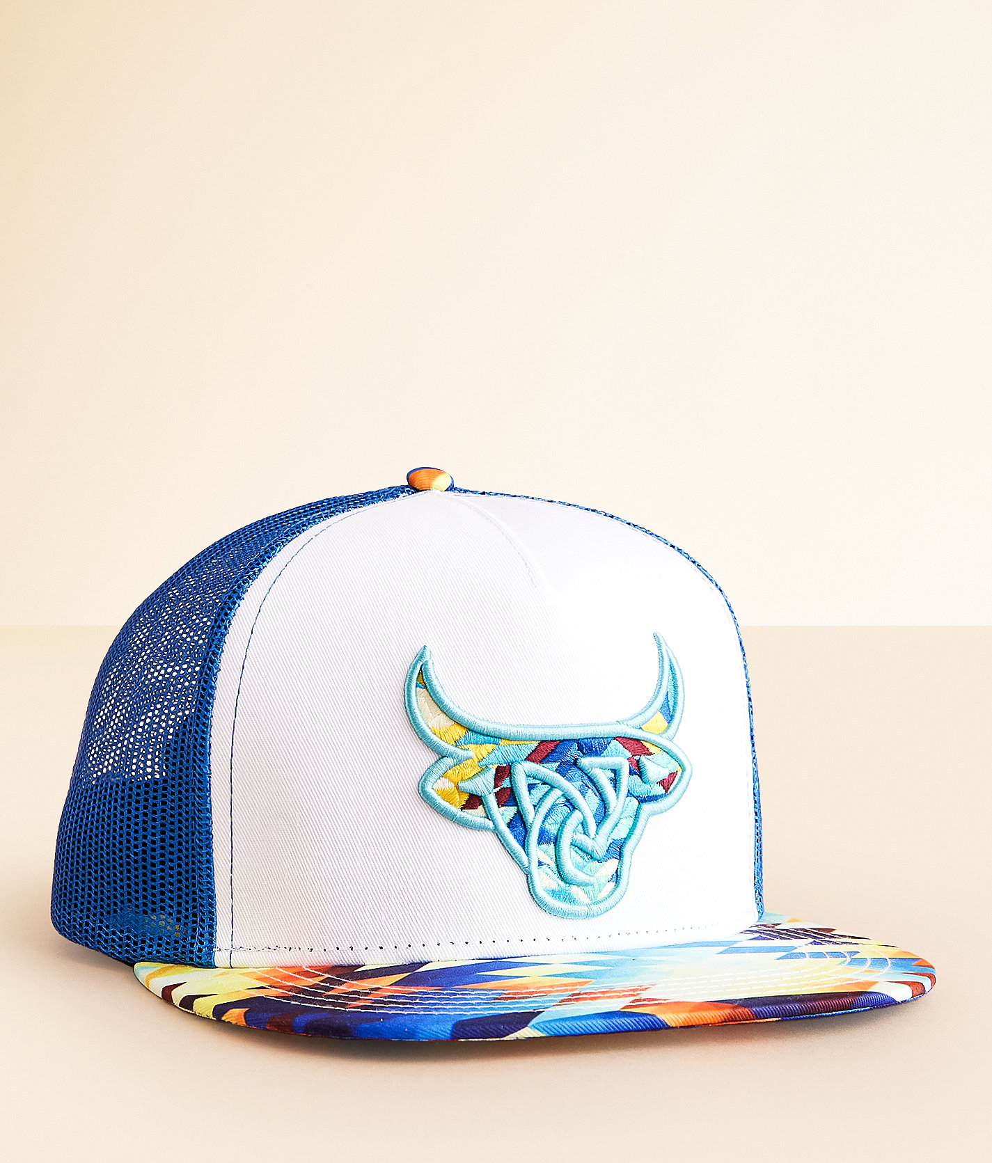 Lost Calf Yukon Trucker Hat - Men's Hats in Blue