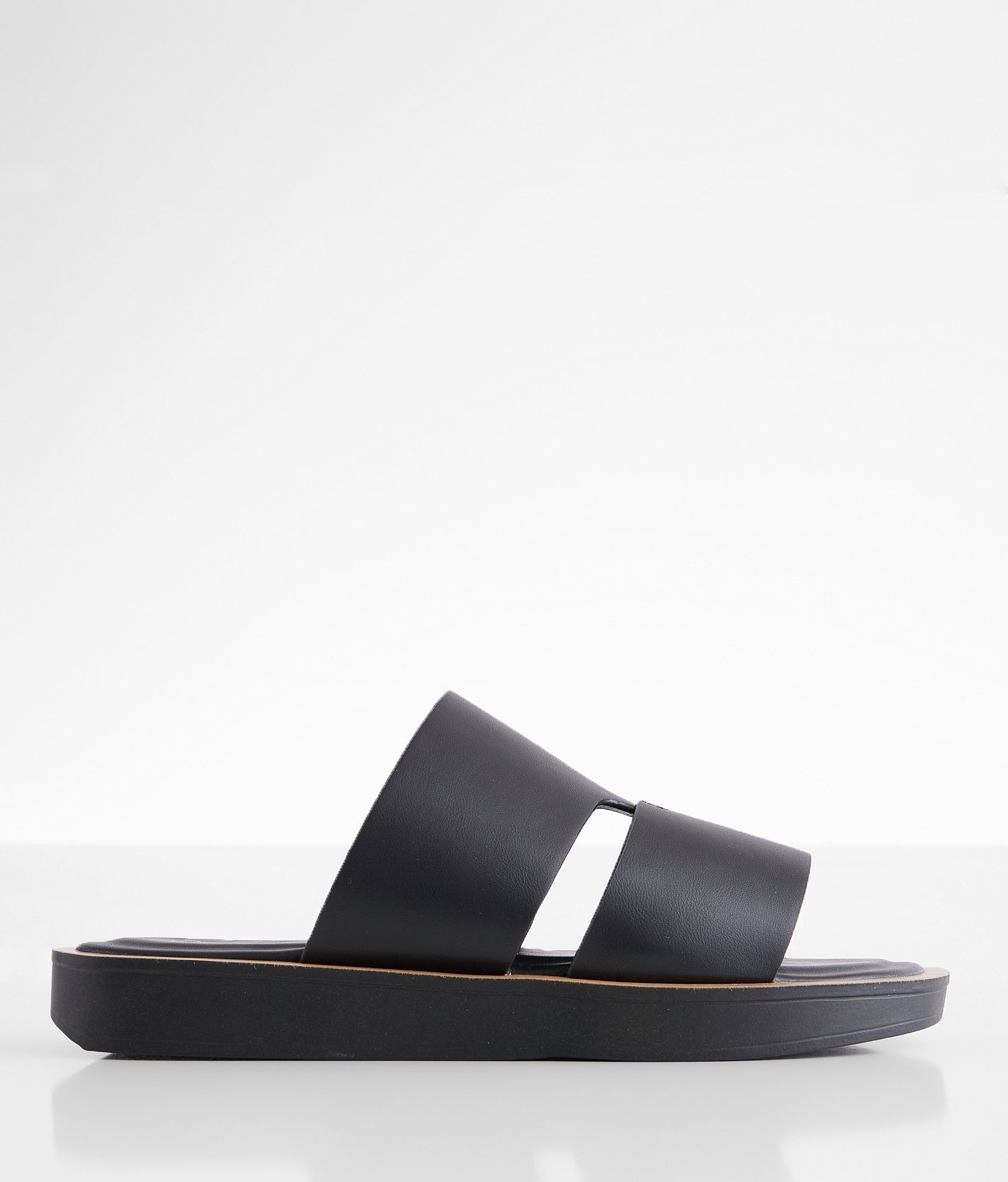 Qupid Cal Sandal - Women's Shoes in Black