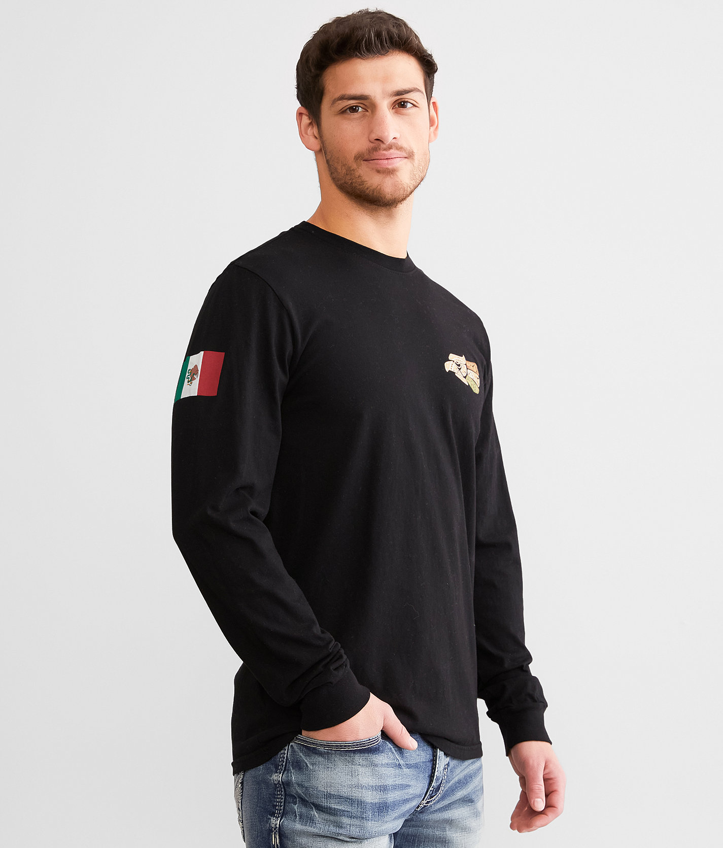 Freedom Ranch Orgullo Mexicano T-Shirt - Men's T-Shirts in Jet Black