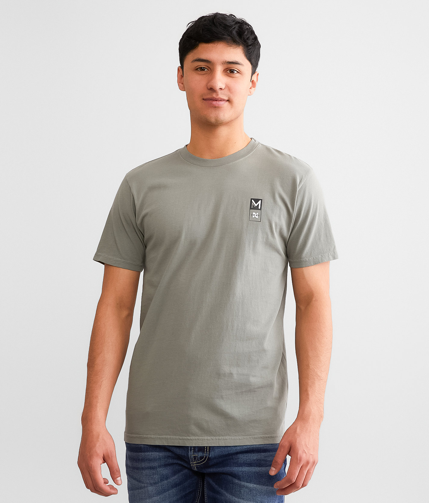 Maven Co-op Split Box T-Shirt - Men's T-Shirts in Dried Sage