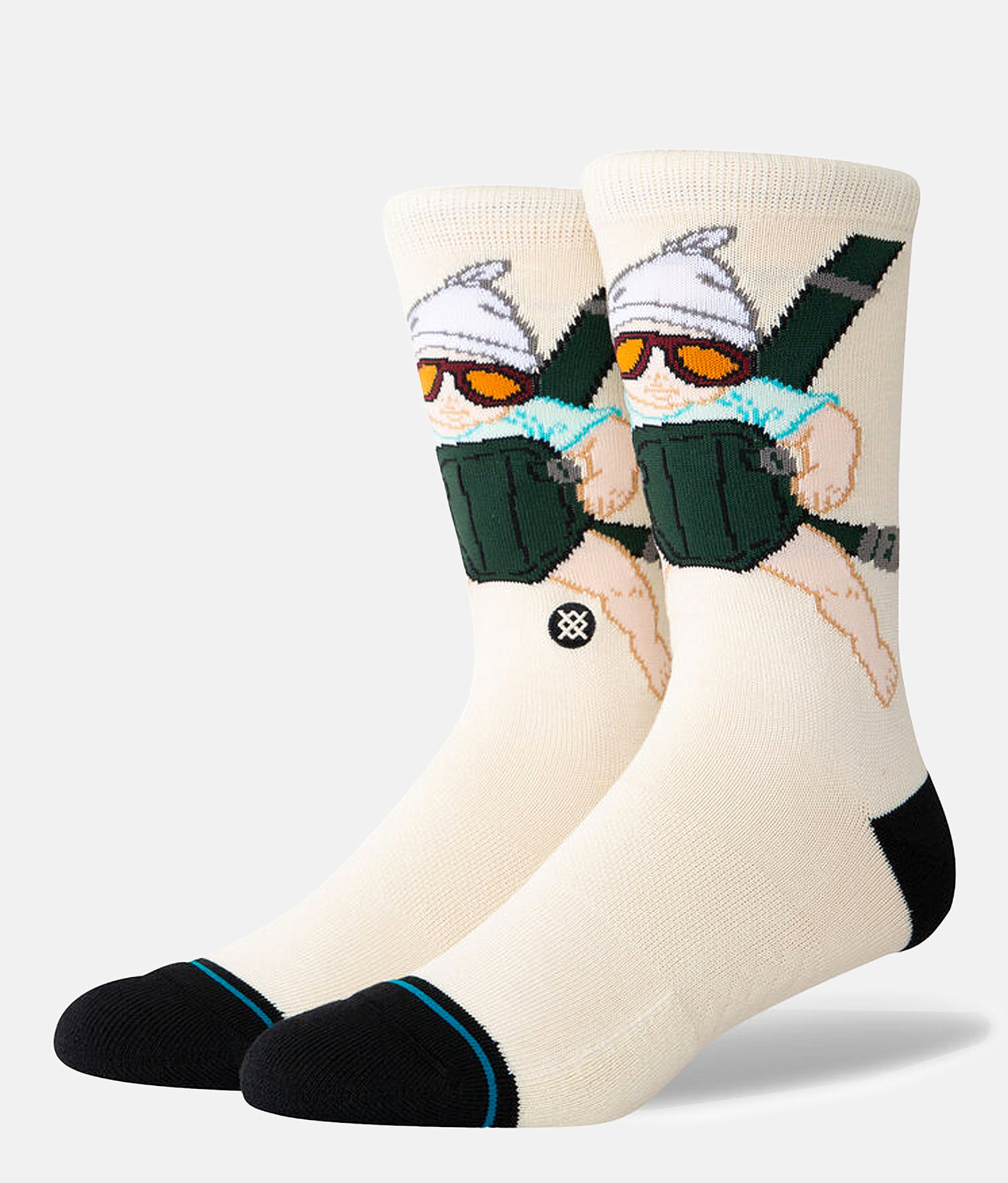 Stance Carlos Socks - Men's Socks in Off White