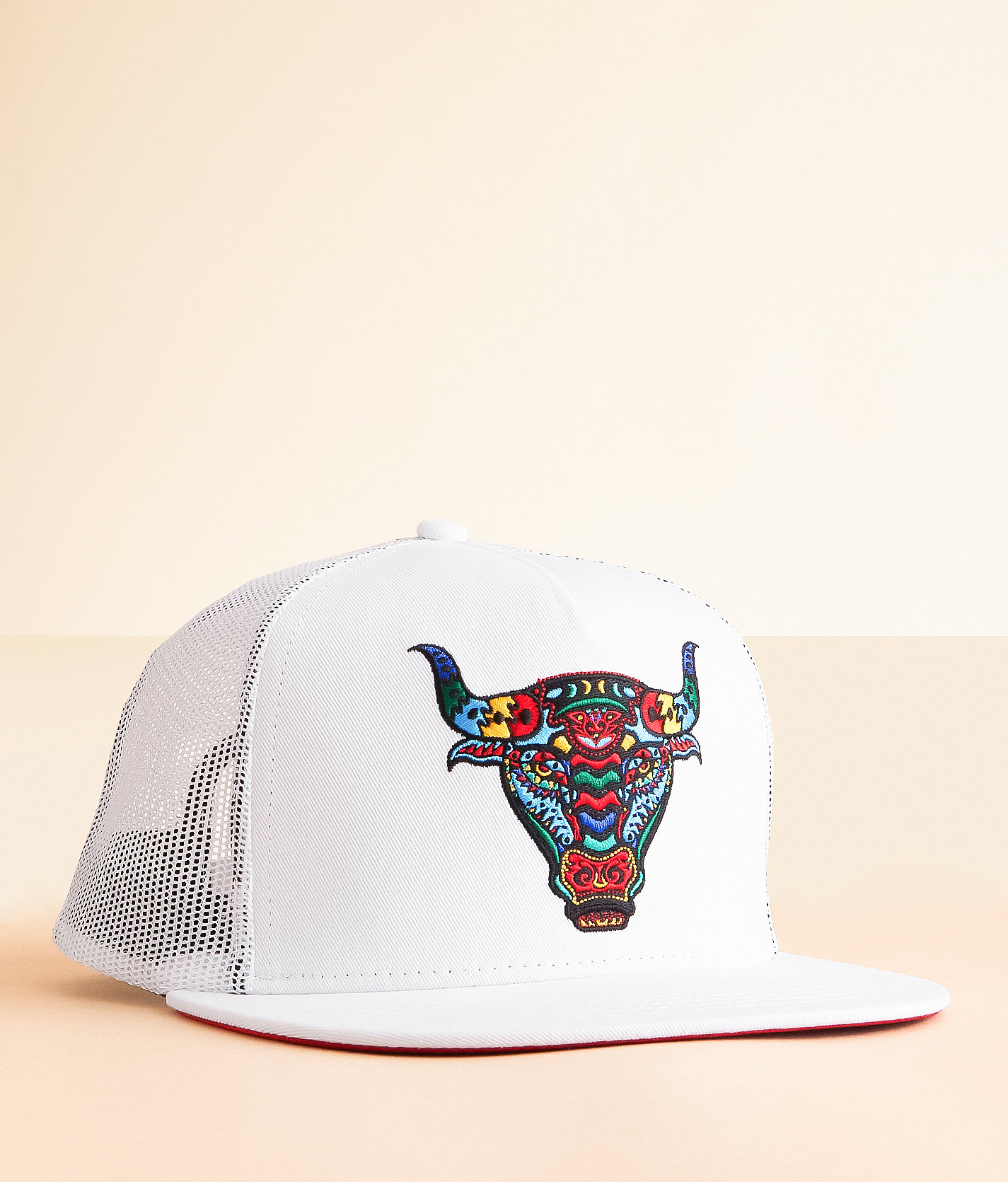 Lost Calf Alebrije Trucker Hat - Men's Hats in White