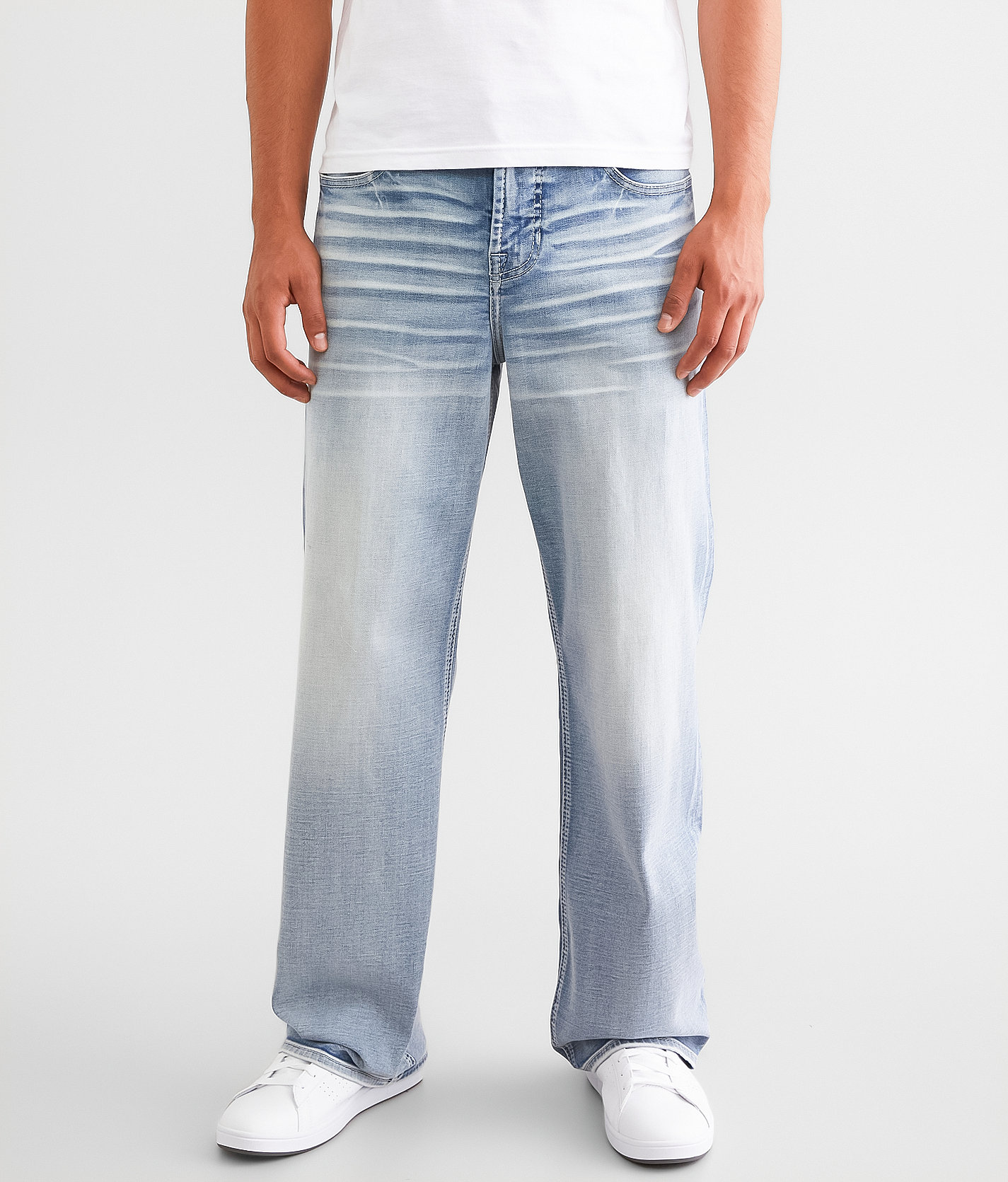 Departwest Baggy Stretch Jean - Men's Jeans in Matrix