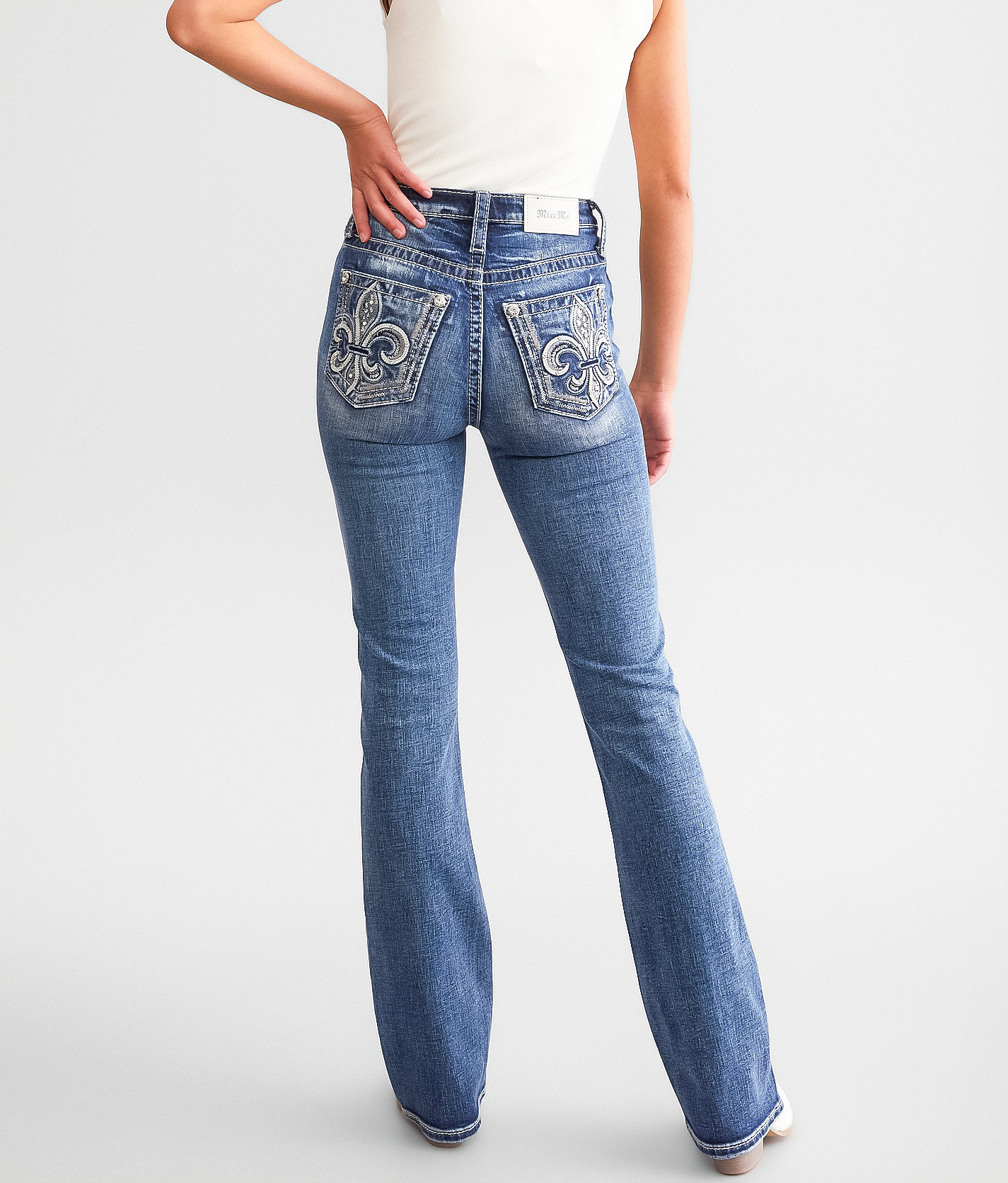 Miss Me High Rise Boot Stretch Jean - Women's Jeans in K1221