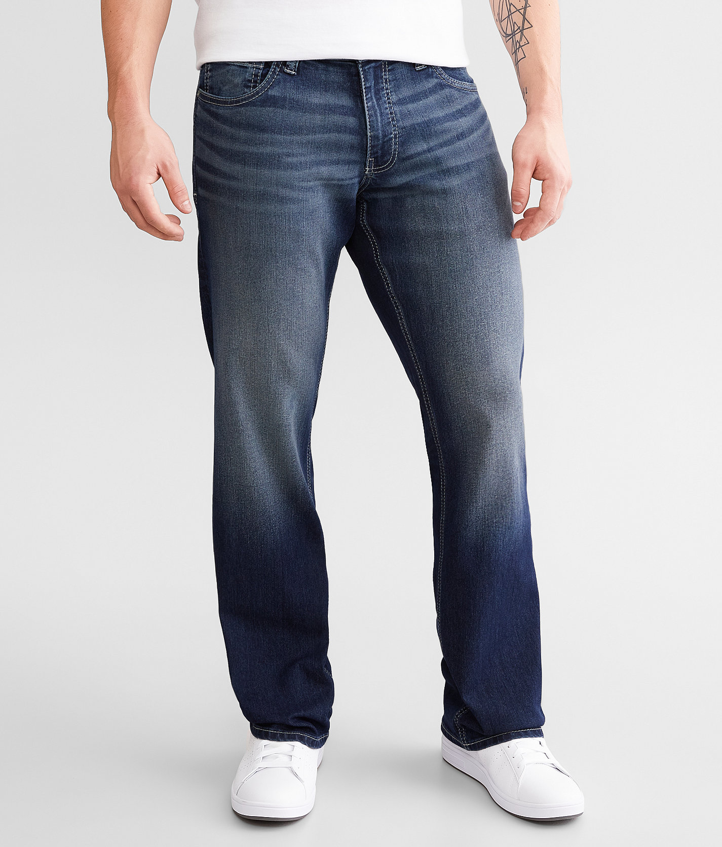 Reclaim Relaxed Straight Stretch Jean - Clothing in Stanley