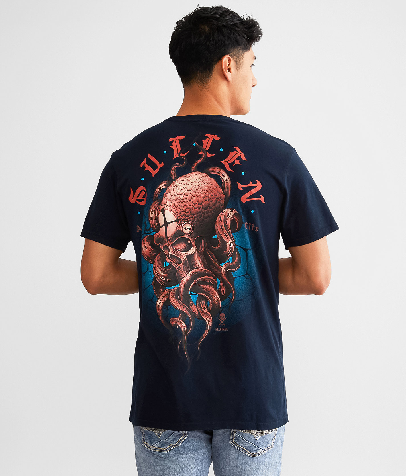 Sullen Cephaskull T-Shirt - Men's T-Shirts in Obsidian