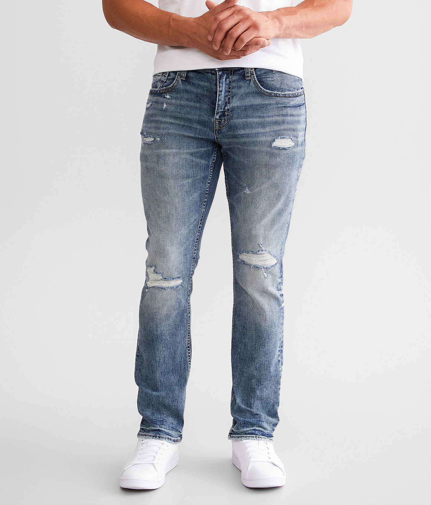 BKE Jake Straight Stretch Jean - Men's Jeans in Kessinger