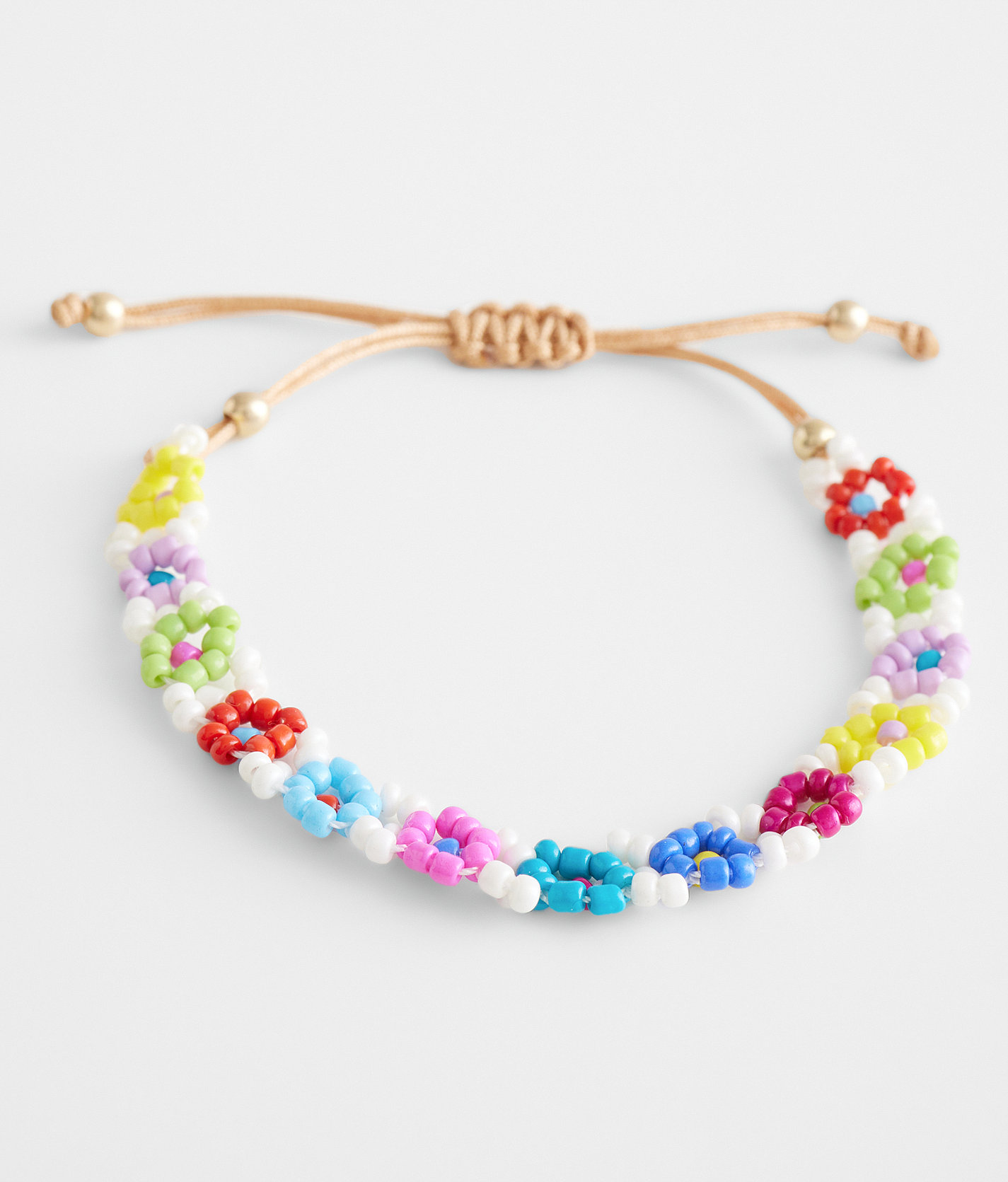 BKE Seed Bead Floral Bracelet - Women's Jewelry in Miscellaneous