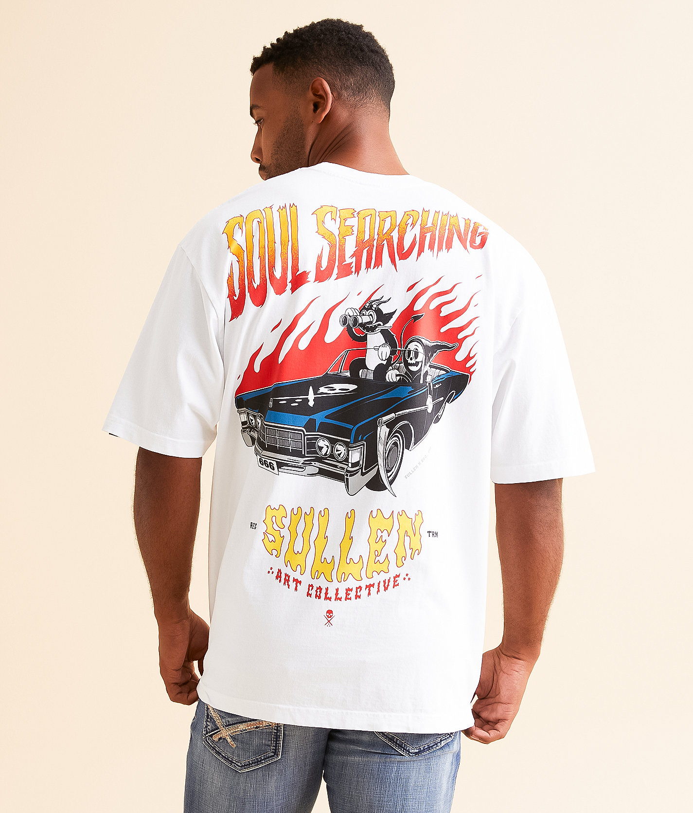 Sullen Soul Searching T-Shirt - Men's T-Shirts in White