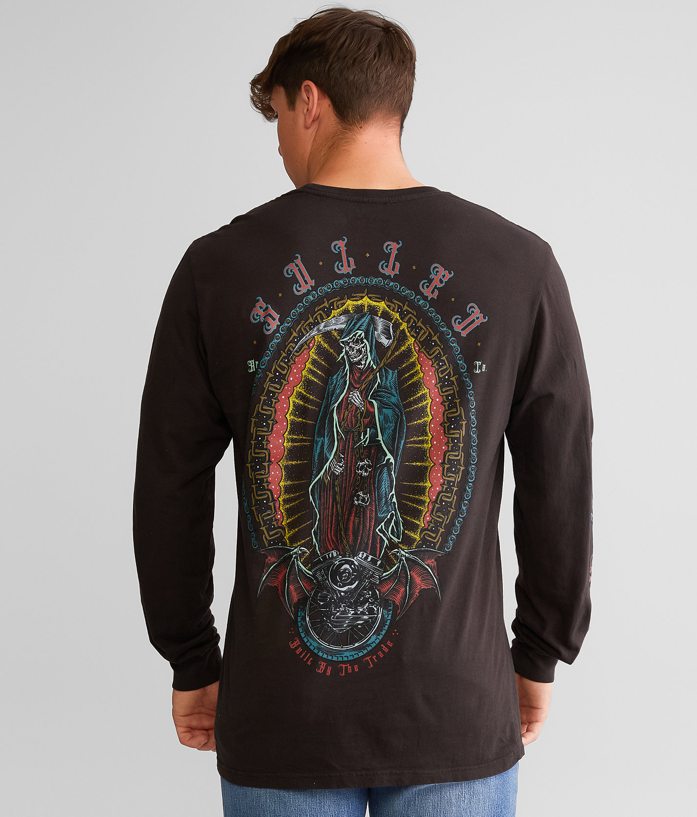 Sullen Patron Saint T-Shirt - Men's T-Shirts in Vintage Black