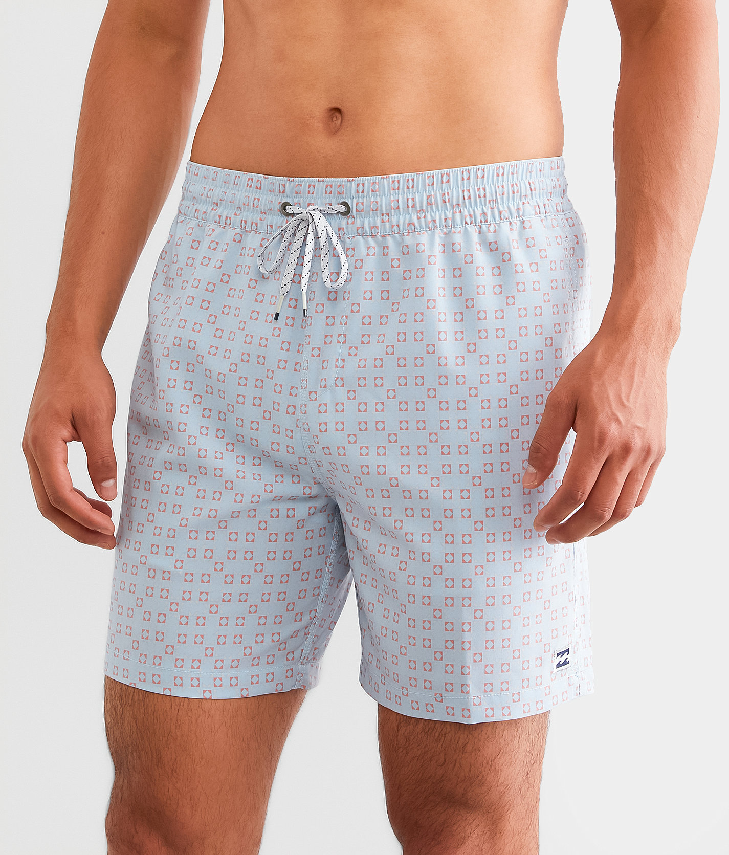 Billabong Sundays Layback Stretch Swim Trucks - Men's Swimwear in Ash Blue