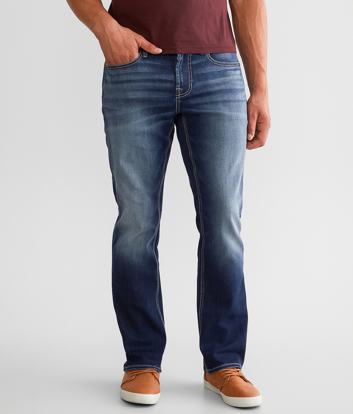 Departwest Seeker Straight Stretch Jean - Men's Jeans in Nile