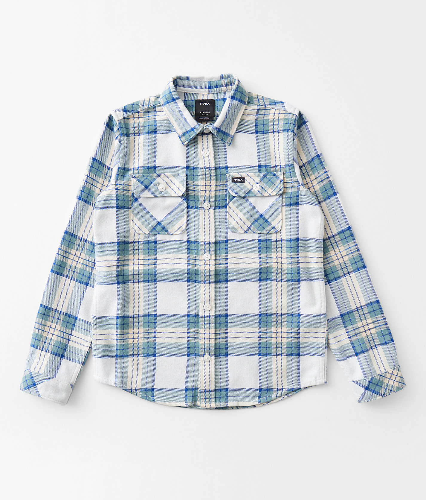 Boys - RVCA That'll Work Flannel Shirt - Boy's Shirts in Margarita