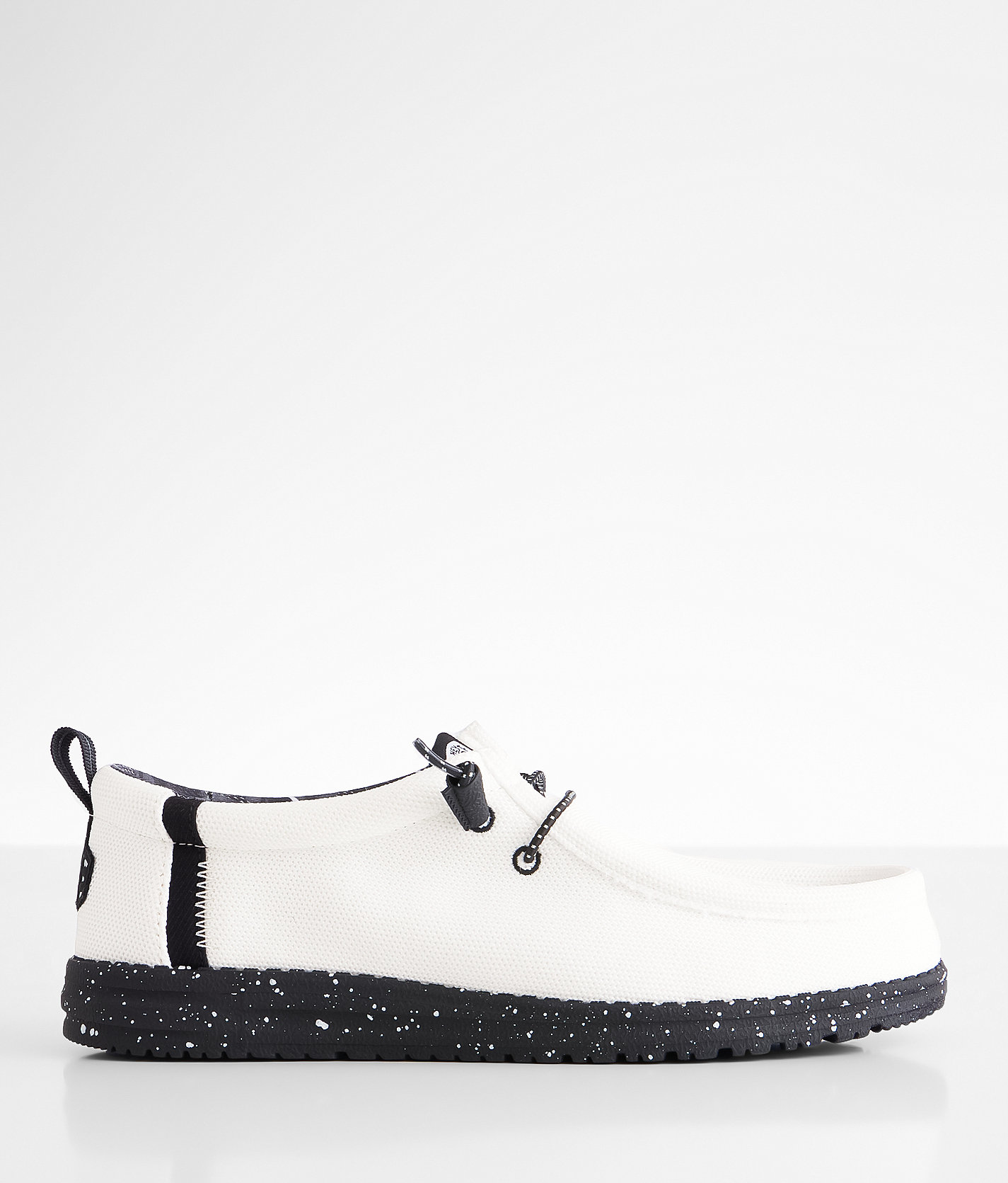 HEYDUDE™ Wally Break Marble Shoe - Men's Shoes in White Black Marble