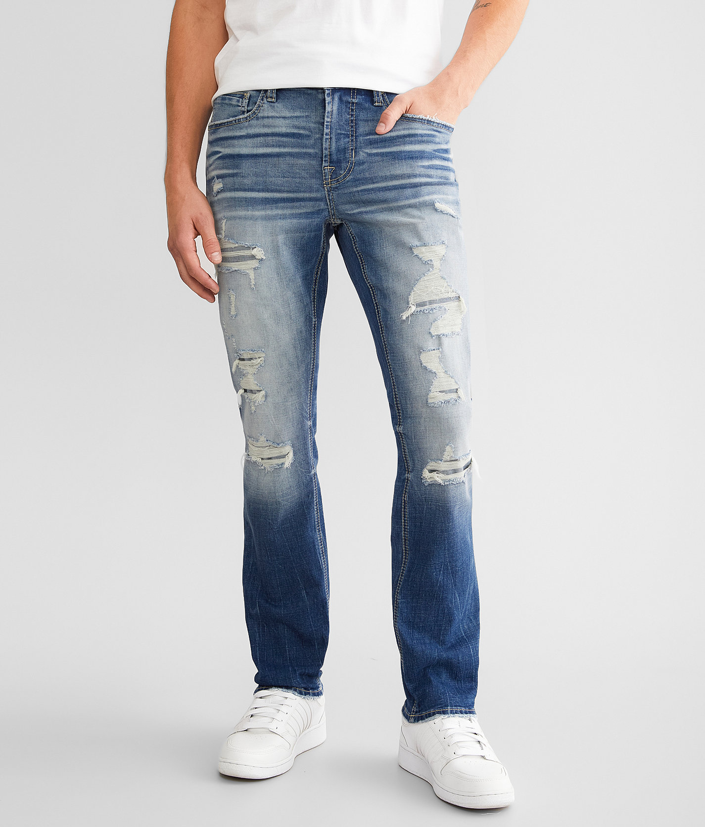 Departwest Trouper Straight Stretch Jean - Men's Jeans in Corkwood