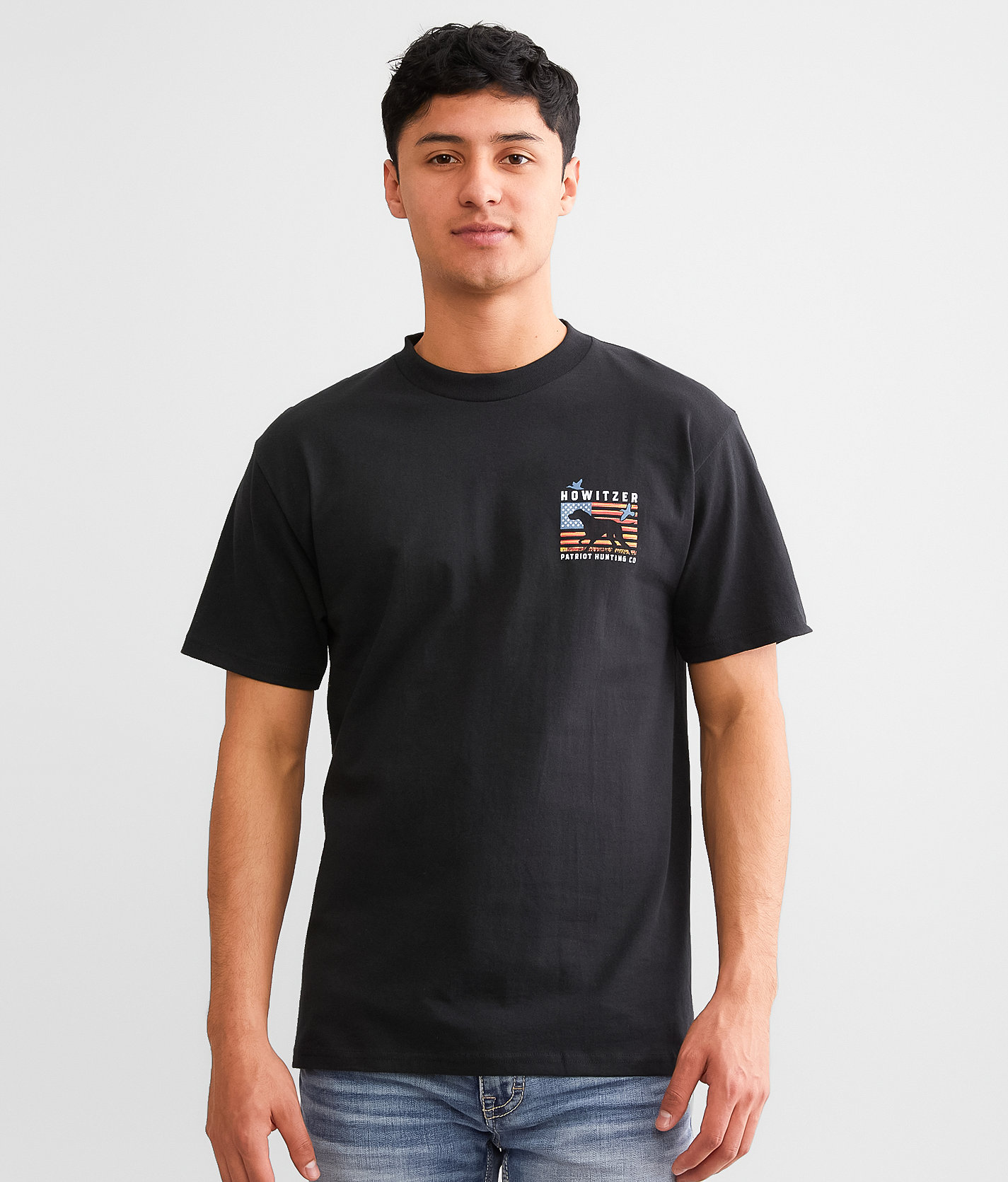 Howitzer Hunting Dog T-Shirt - Men's T-Shirts in Black