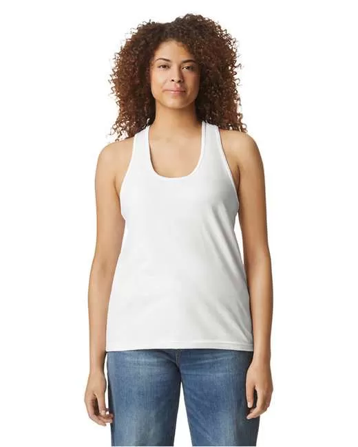 Gildan G672L Ladies' Softstyle CVC Racerback Tank