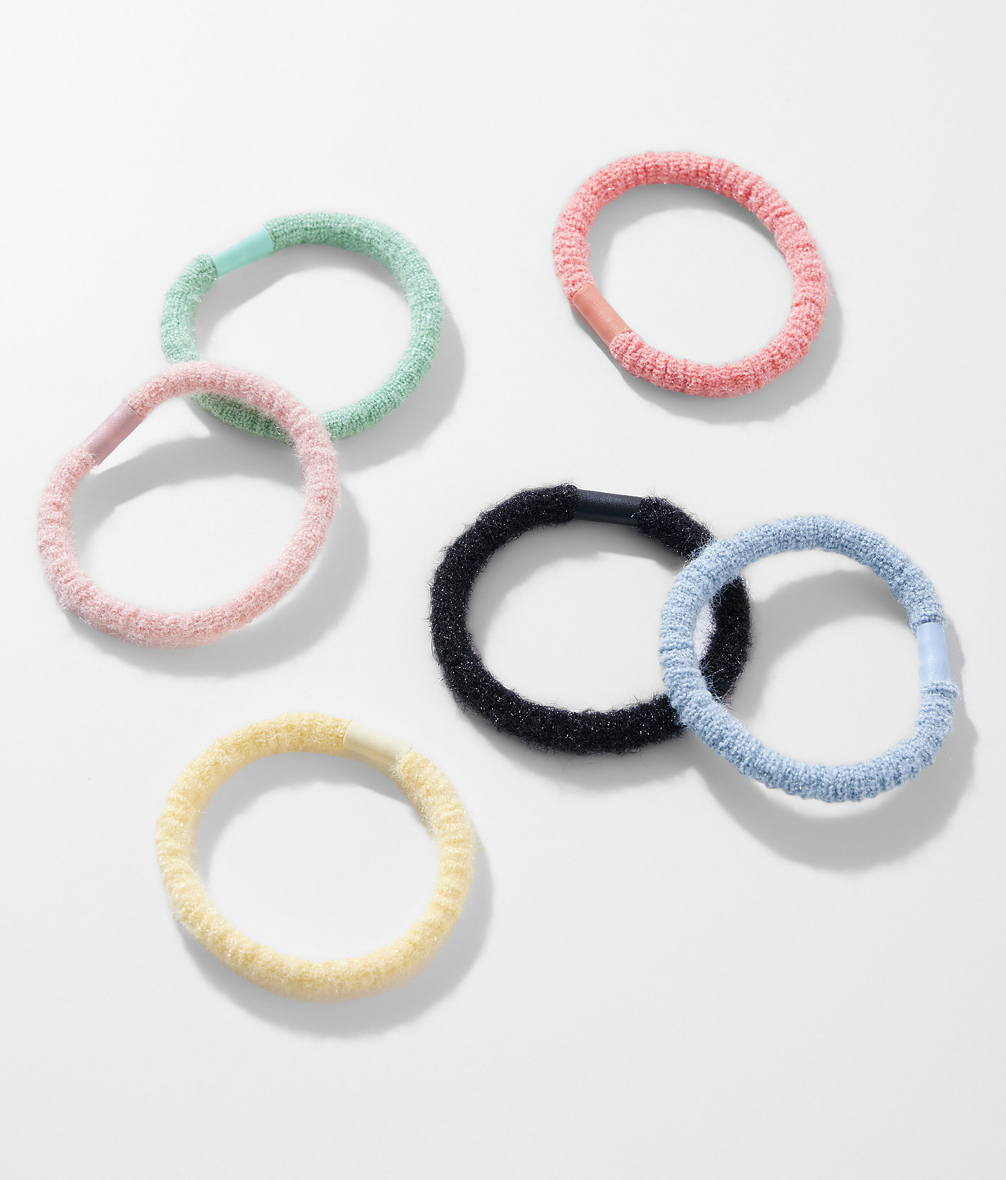 boutique by BKE 6 Pack Ponytails - Women's Hair Accessories in Assorted Multi