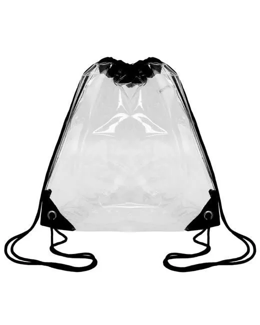 Liberty Bags OAD5007 Clear Drawstring Bag
