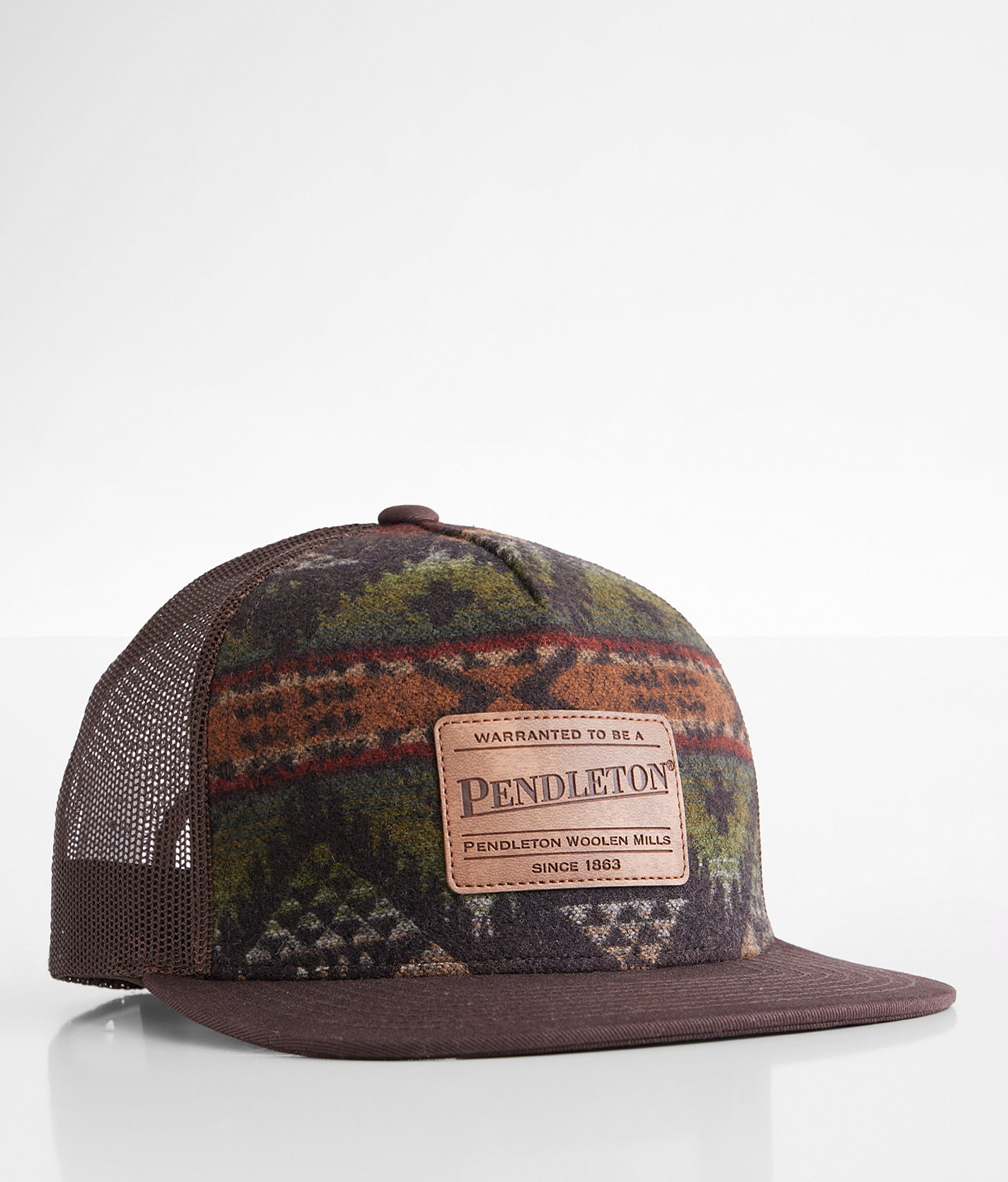 Pendleton Wool Trucker Hat - Men's Hats in Nehalem Brow