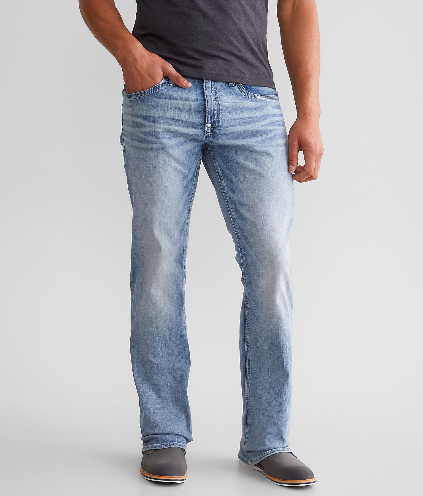 BKE Jake Boot Stretch Jean - Men's Jeans in Shetland