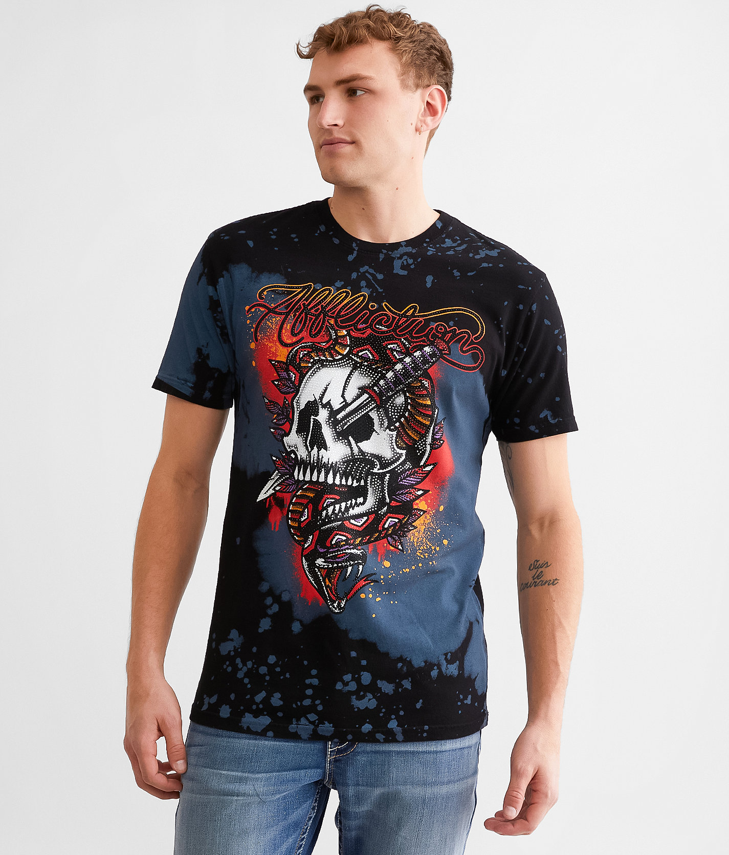 Affliction Glory Trust T-Shirt - Men's T-Shirts in Black