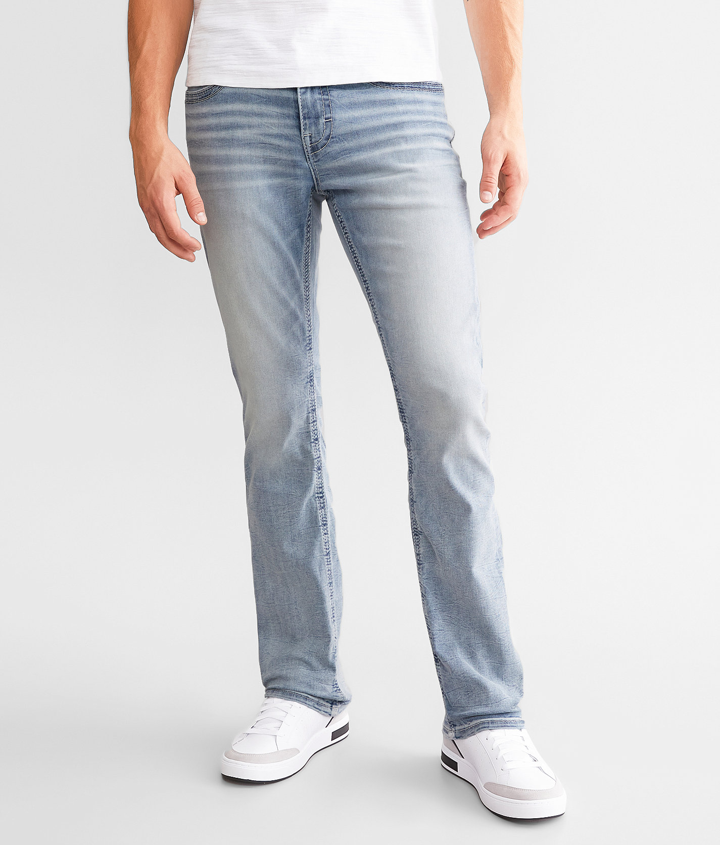 BKE Alec Straight Stretch Jean - Men's Jeans in Palmera