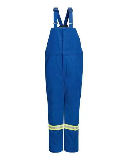 Deluxe Insulated Bib Overall with Reflective Trim - Nomex? IIIA - Tall Sizes