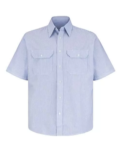 Deluxe Short Sleeve Uniform Shirt - Tall Sizes
