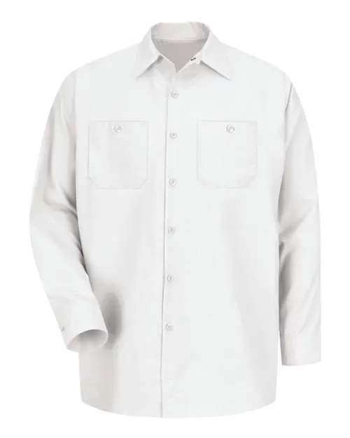 Industrial Long Sleeve Work Shirt - Tall Sizes
