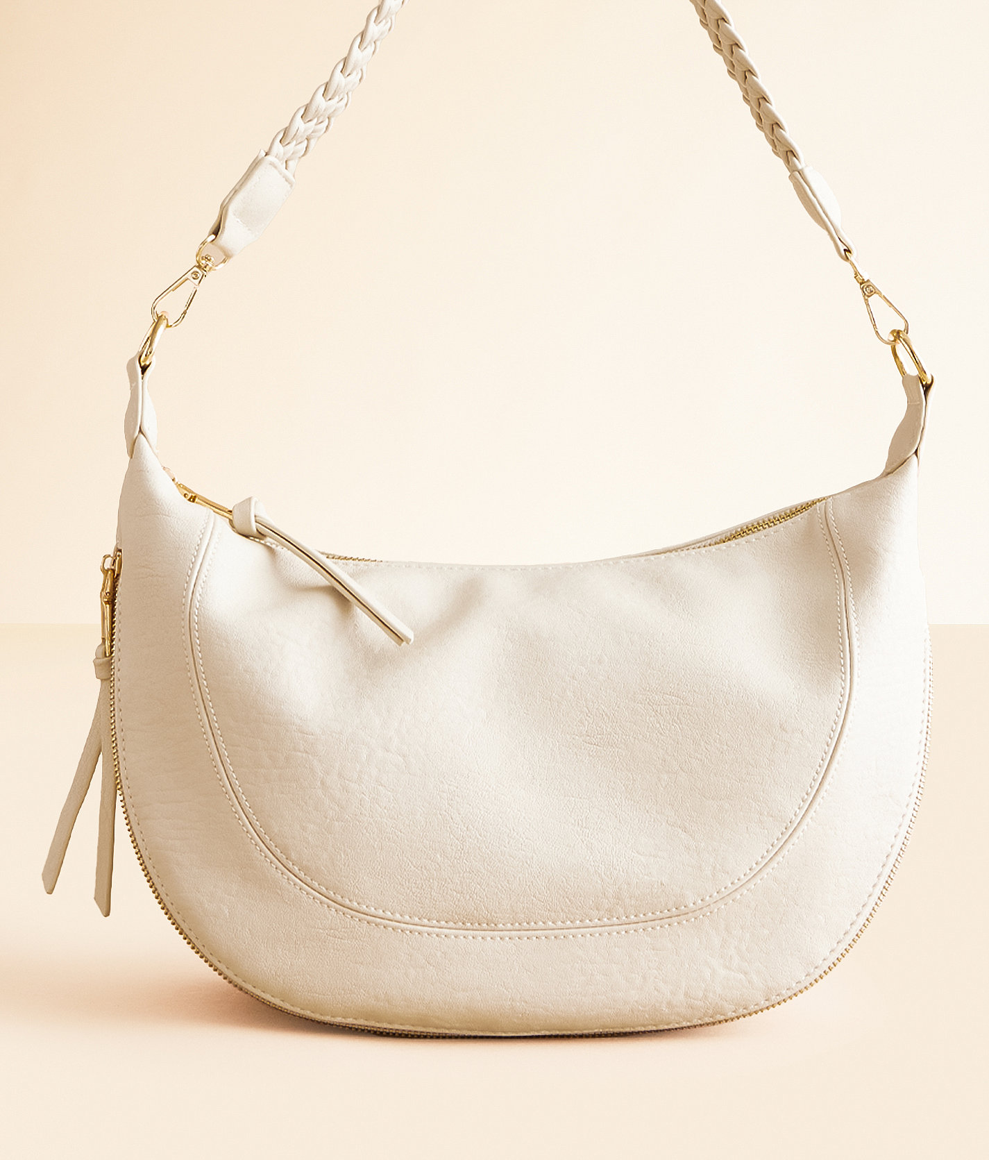 Antik Kraft Braided Crossbody Purse - Women's Bags & Wallets in Bone