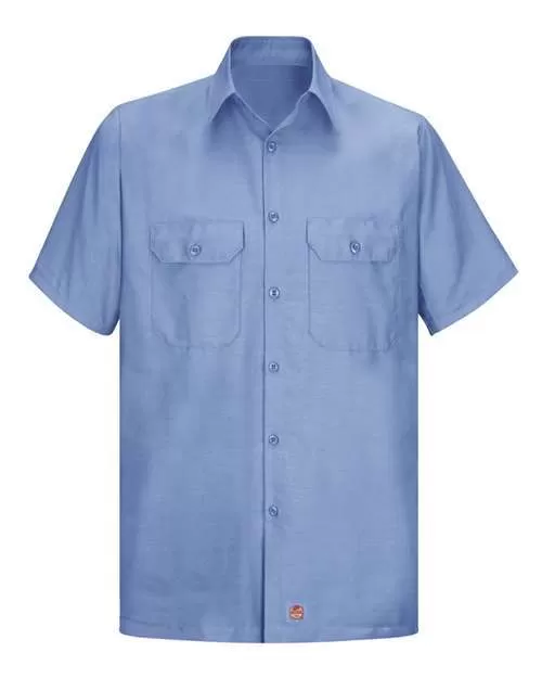 Ripstop Short Sleeve Work Shirt - Tall Sizes