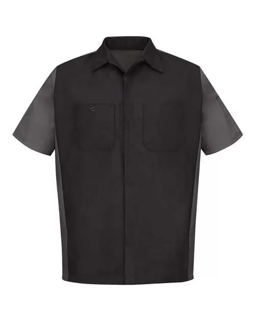 Short Sleeve Automotive Crew Shirt - Tall Sizes