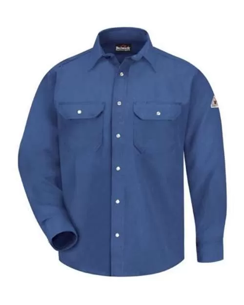Snap-Front Uniform Shirt - Nomex? IIIA - 6 oz. - Tall Sizes