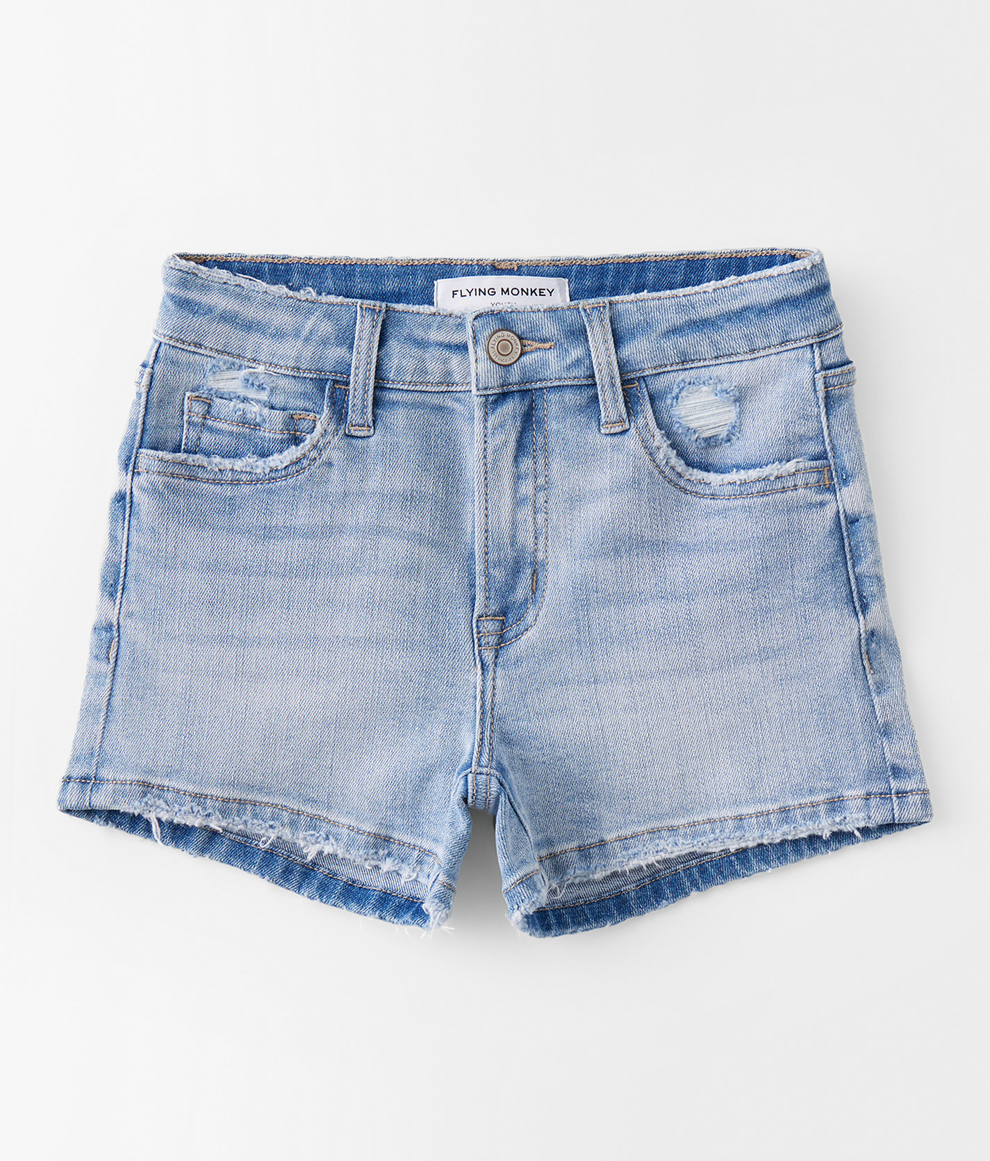 Girls - Flying Monkey High Rise Stretch Short - Girl's Shorts in One Shot