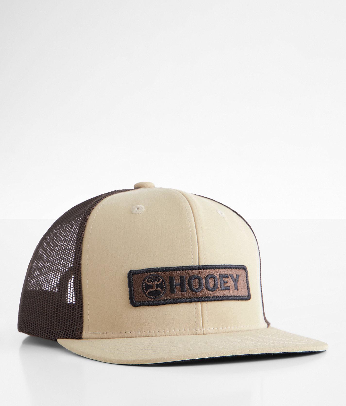 Hooey Lock-Up Trucker Hat - Men's Hats in Tan Brown