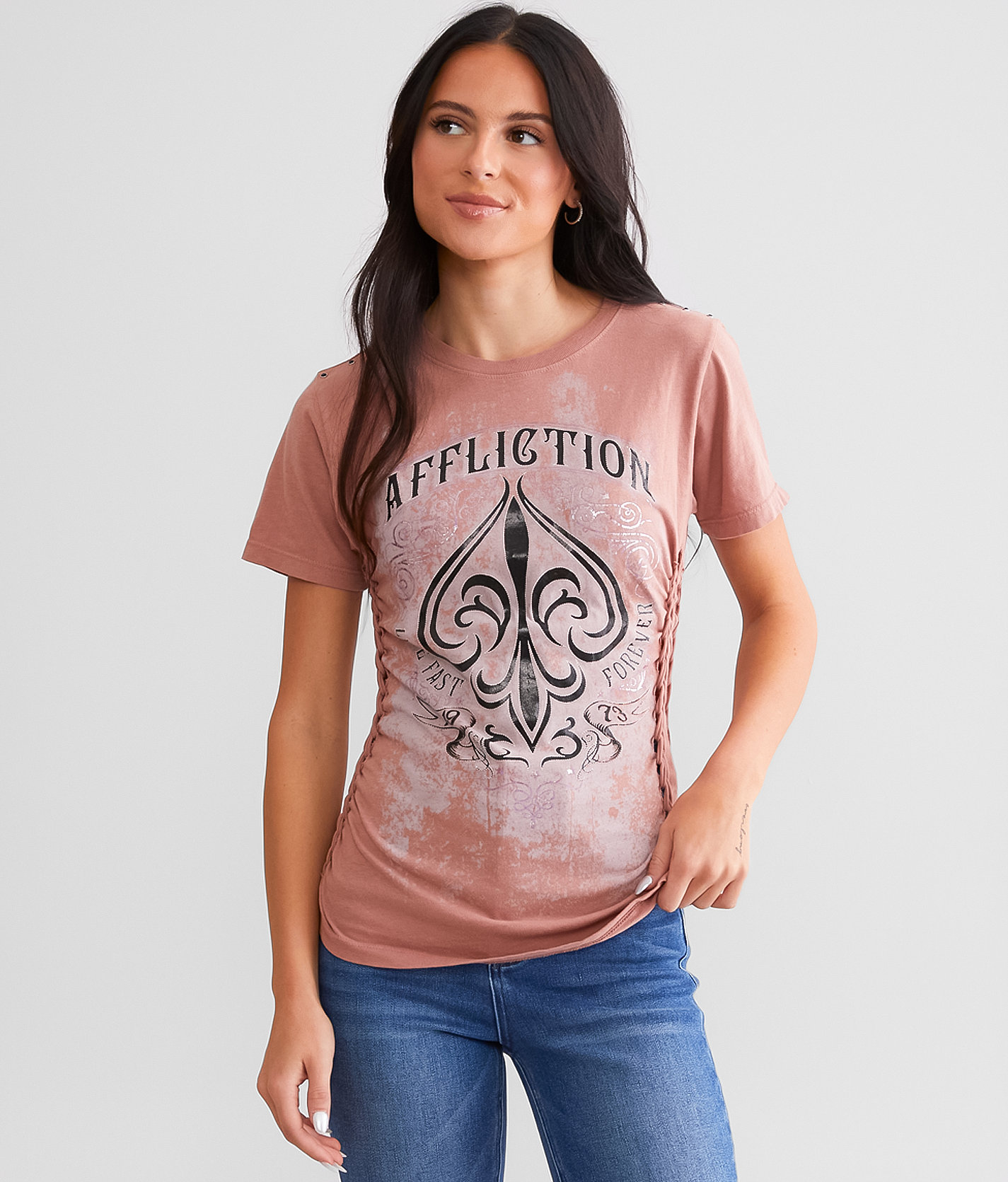 Affliction Alchemy T-Shirt - Women's T-Shirts in Sunrust