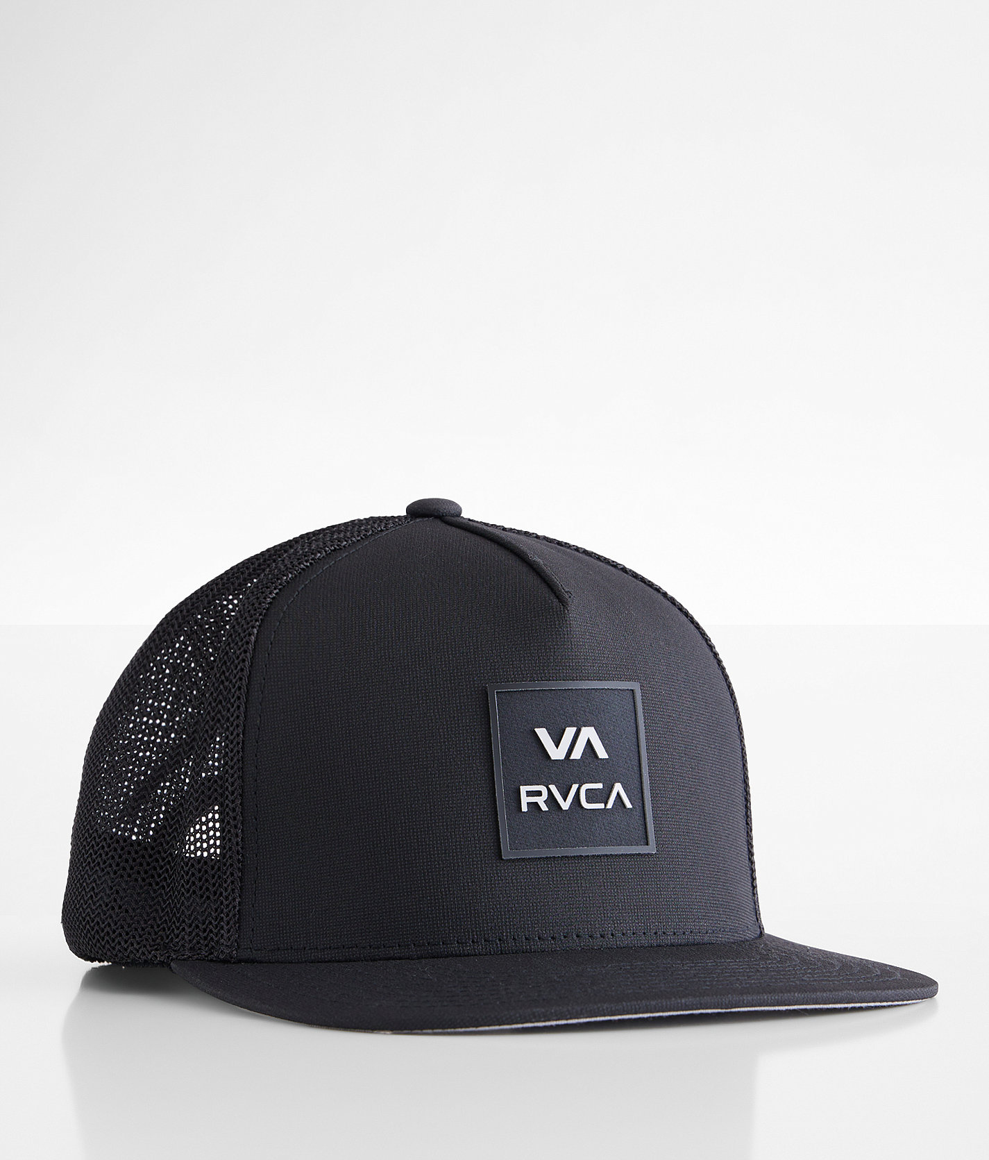 RVCA All The Way 110 Flexfit Trucker Hat - Men's Hats in Black