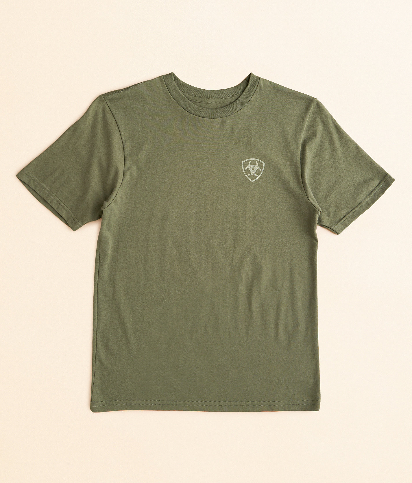 Boys - Ariat Stone Arrowhead T-Shirt - Boy's T-Shirts in Surplus Green