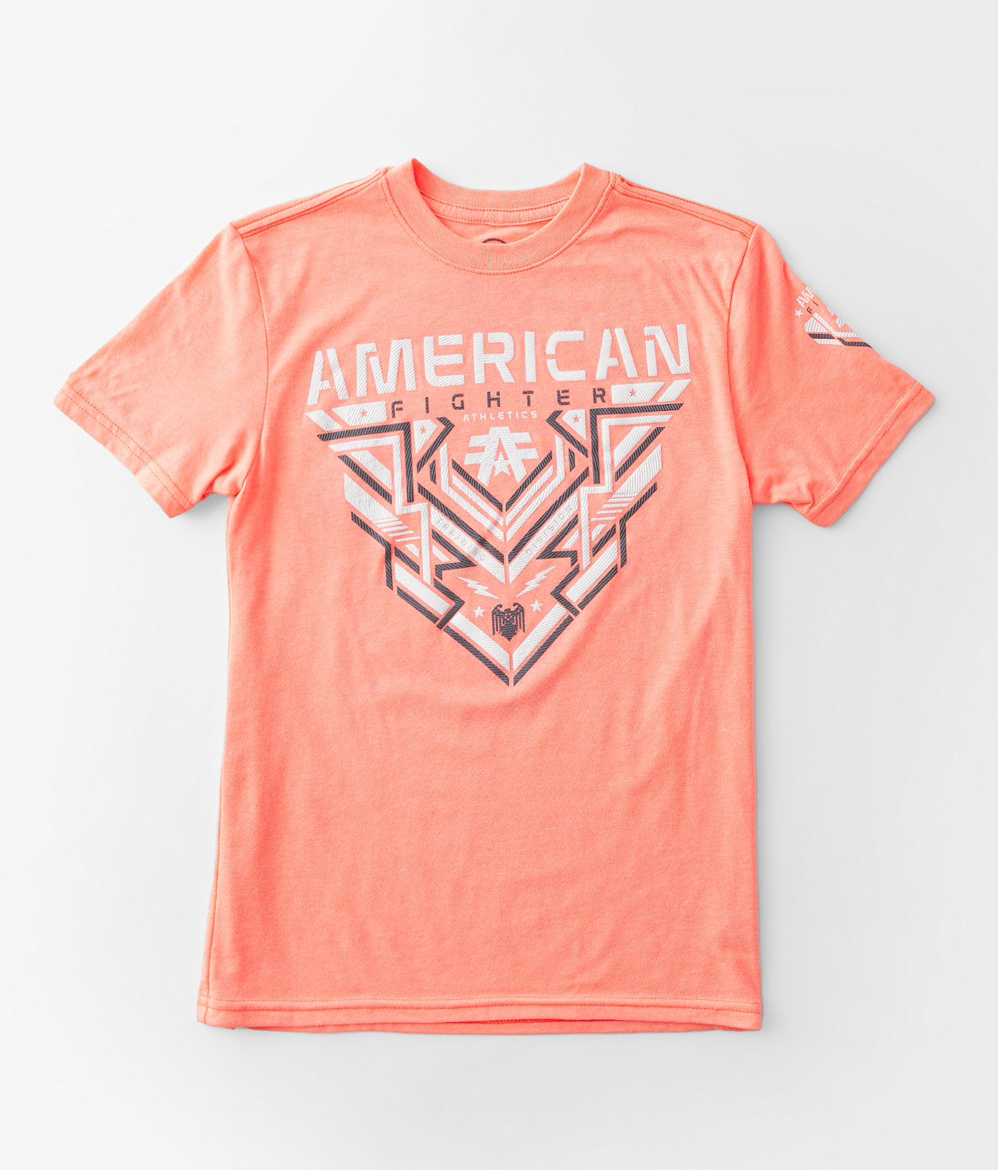 Boys - American Fighter Bellemont T-Shirt - Boy's T-Shirts in Neon Coral