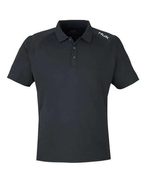 HUK H12L005 Men's Lopro Solid Performance Polo