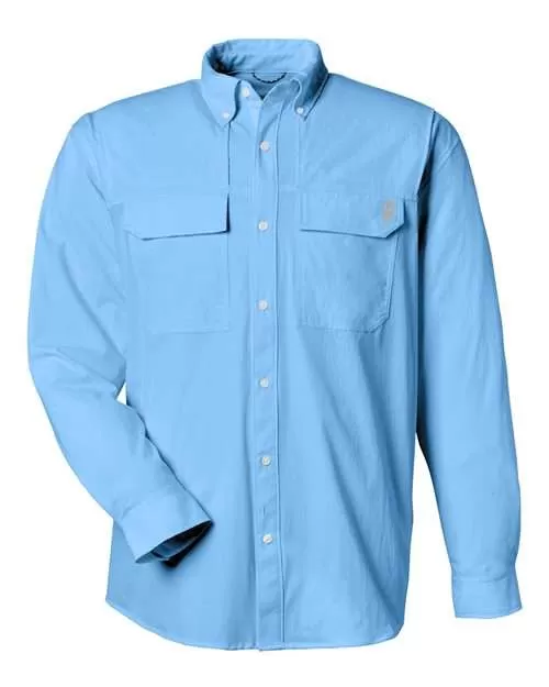 HUK H150184 Men's Creekbed Long Sleeve Shirt