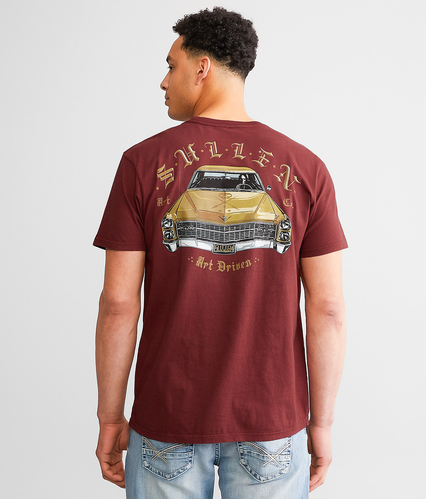 Sullen Sixty Six T-Shirt - Men's T-Shirts in Rum Raisin