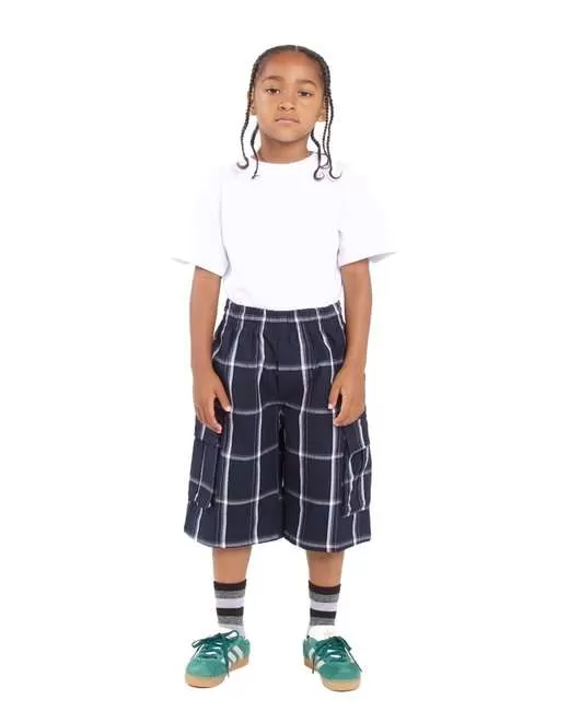 Shaka Wear SHKP Youth Plaid Shorts
